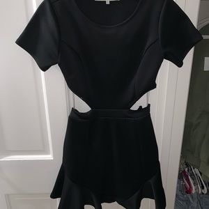 Lovers + Friends - Black cut out dress
